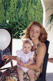 Beverley Winn and her daughter