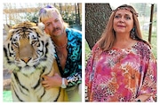 "Tiger King" stars Joe Exotic and Carole Baskin.