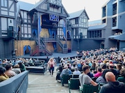 The Allen Elizabethan Theatre before "Three Musketeers."