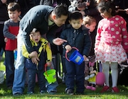 About 3,000 children were expected to take part in Alpenrose Dairy's 54th Annual Easter Egg Hunt held in Portland, March 26, 2016.   Kristyna Wentz-Graff/Staff LC- The Oregonian/Oregonlive.com