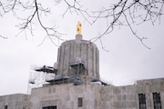 The Oregon State Capitol, February 5, 2024.