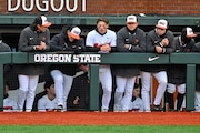 The Oregon State Beavers host the Washington Huskies for a three-game Pac-12 baseball series that opens Friday night.