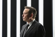 FILE - Elon Musk, Tesla CEO, attends the opening of the Tesla factory Berlin Brandenburg in Gruenheide, Germany, March 22, 2022. (Patrick Pleul/Pool via AP, File)