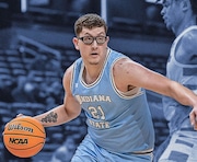 Robbie Avila, Indiana State's goggled god of hoops, will likely not be admitted to the NCAA tournament despite ISU's 28-6 record, thanks to a loss to Drake in the Missouri Valley Conference final. A bigger bracket would admit them but also tons of unworthy major-conference candidates.