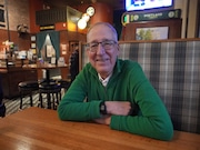 Steve Slavik sits at Paddy's Bar & Grill.