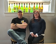 Todd and Carrie Alexander, owners of Holocene Wines and Atelier Freewater. 