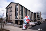 Hattie Redmond Apartments, a 60-unit development that provides permanent housing to people with disabilities, held a grand opening Tuesday morning in North Portland. April 4, 2023