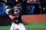 Oregon State catcher Tanner Smith went 2 for 3 with a two-run homer as the Beavers beat the North Dakota State Bison 13-7 Sunday afternoon at Goss Stadium in Corvallis.