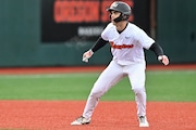 Oregon State used a go-ahead single in the eighth inning to beat the Cal State Northridge Matadors 7-6 Saturday at Goss Stadium in Corvallis.