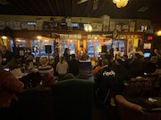 A live auction on Monday night at Rose City Book Pub raised $8,212. Along with an online auction and matching gift, the total fundraising effort raised more than $28,000 to support the pub.